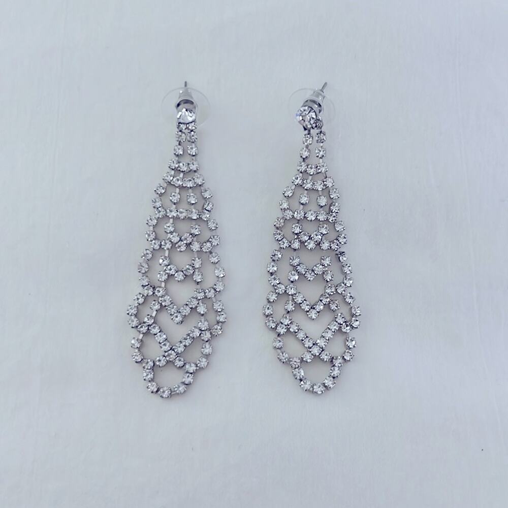 Crystal Chandelier Earrings